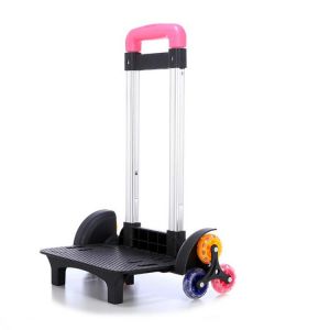 2021 Kid Trolley For Backpack And School Bag Luggage For Children 2/6 Wheels Expandable Rod High Function Trolly