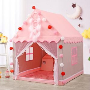 Gifts Shop العاب  Children Play Tent Princess Castle House Cartoon Game Room Easy Assemble Playhouse Tent Toys Gifts for Kids Indoor and Outdoor